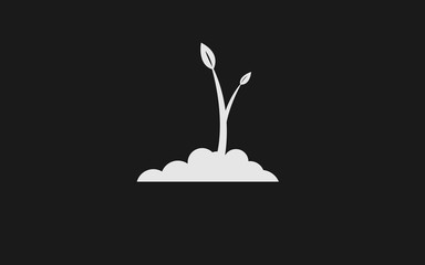 Sprout icon Vector.