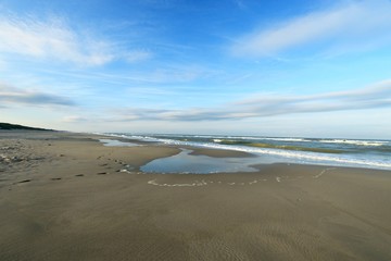 beach of the Touquet, pas de Calais, hauts de France , FRANCE