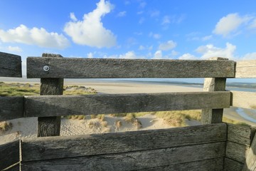 dunes of the Touquet c&ocirc;te d 'Opale , pas de Calais, hauts de France , France 