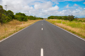 Renewable energy wind mill turbines in rural Australia