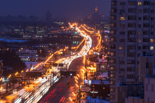 Moscow highway