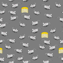 Seamless mice patterns