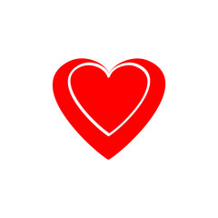 Fototapeta premium Heart card