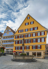 Fototapeta premium Square in Tubingen, Germany
