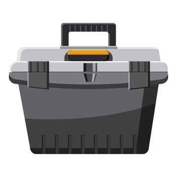 toolbox icon, cartoon style