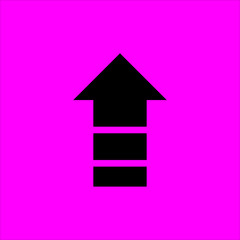 upload icon flat disign