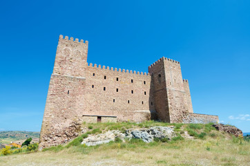 Fototapeta na wymiar Siguenza Castle