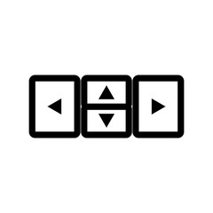 up down keyboard icon