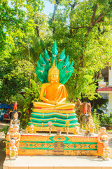 Big Buddha Image at Wat Lamduan Mekong Riverside, Naimuang, Nongkhai
