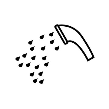 recommend clip art: Shower icon