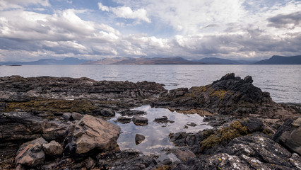 Fototapeta na wymiar Armadale, Skye island, Scotland