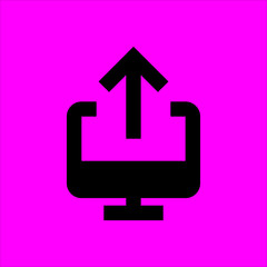 computer icon flat disign