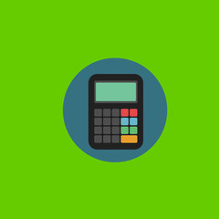 calculator icon flat disign