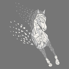 Horse particles icon