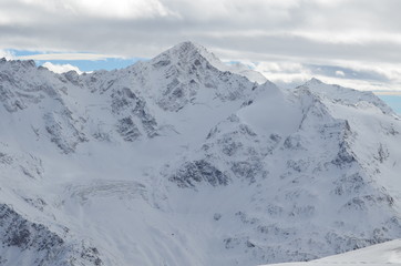 Obraz premium Unusual mountain glacier