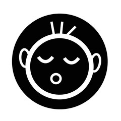 Fototapeta premium happy kid icon