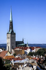 City view, Lower Town, Estonia, Tallinn