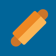 rolling pin icon flat disign