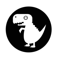 Tyrannosaurus dinosaur icon