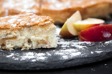 homemade appetizing Apple pie