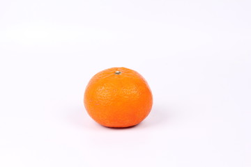 Golden orange on white background, to celebrate for Chinese fest