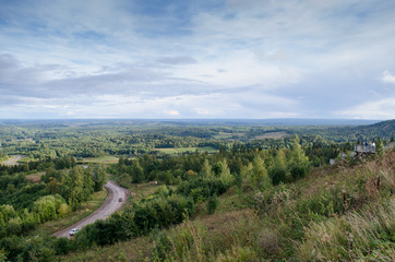 Obraz premium гора белая