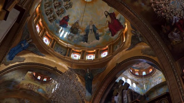 The interior Coptic Orthodox Church of Sharm el-Sheikh