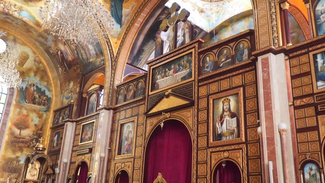 The murals Coptic Orthodox Church of Sharm el-Sheikh