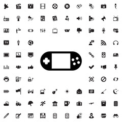 portable console icon illustration