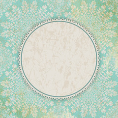 Mandala, background with a medallion