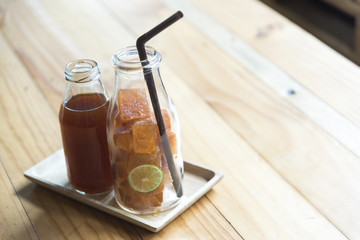 Ice lemon tea