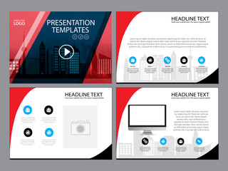 Page layout design template for presentation and brochure , Annual report, flyer page with infographic element