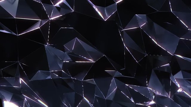 Loopable crystal background