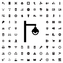 Fototapeta premium street lamp icon illustration