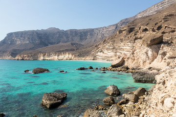 Coastline near Salalah, Oman - 134614589