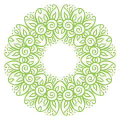 Floral decorative elements