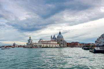 Fototapeta na wymiar Venice. Church of Santa Maria della Salute.