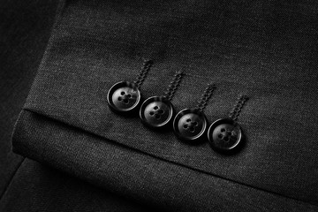 Suit Buttons Business Formal Fashion Wear