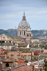 Fototapeta na wymiar Landscape view of Rome