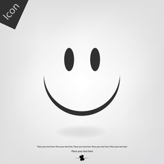 Smile vector icon