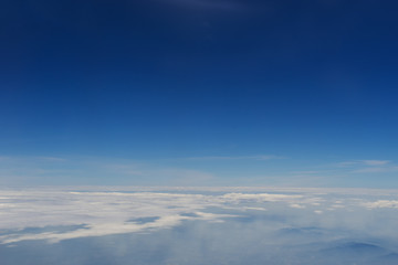 clear blue sky and cloudscape - can use to display or montage on product