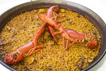 seafood paella