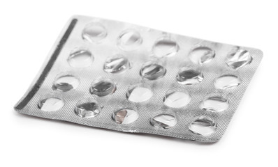 Empty pack of pills