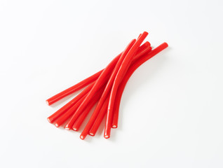 soft strawberry candy sticks