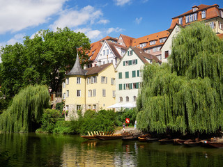 Hölderlinturm in Tübingen am Neckar
