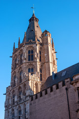 Fototapeta na wymiar Tower City Hall. Cologne. Germany.