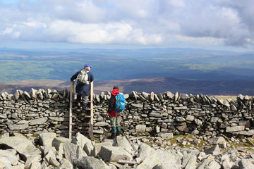 Hiking in Snowdonia, Wales, UK