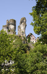 felsen in tüchersfeld