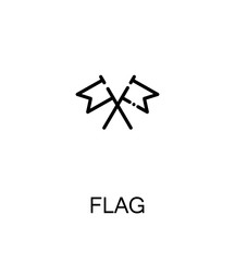 Flag flat icon