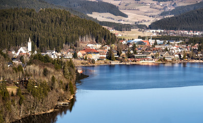 Blick auf den Titisee-Neustadt, Schwarzwald